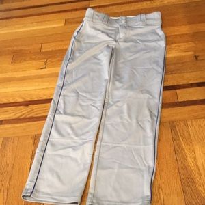 Gray Under Armour Baseball Pants